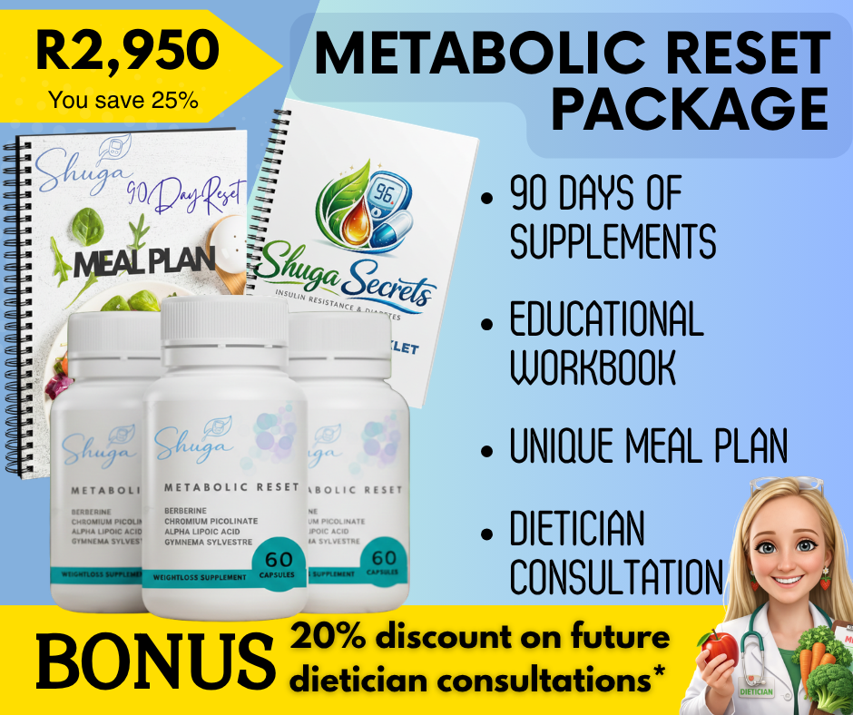 Shuga: Metabolic Reset 90 Day Package (save 25%)